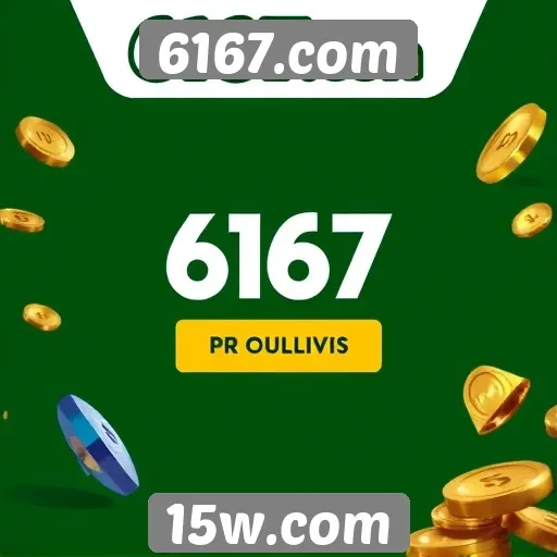 Principais promoções e bônus do site 6167.com