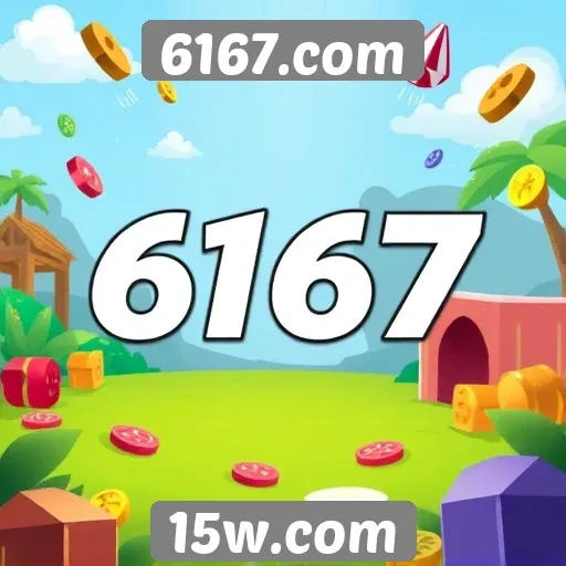 Variedade de jogos disponíveis em 6167.com